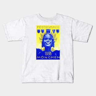 1938 Munich Summer Festival Kids T-Shirt